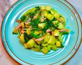 No2379あり物野菜の牛乳炒め作り方1写真