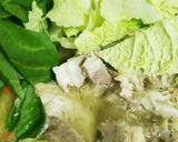 野菜たっぷり♪タンメン＊塩ラーメンで作り方2写真