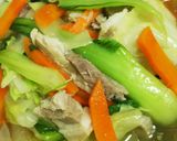 野菜たっぷり♪タンメン＊塩ラーメンで作り方4写真