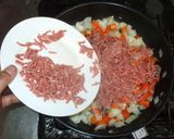水煮大豆ポークビーンズ♪簡単作り方4写真