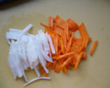 煮汁を使って☆あっさり豚骨スープ作り方1写真