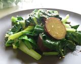 薩摩芋と小松菜の醤油マヨソテー作り方12写真