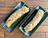 ゴーヤの肉詰めボート作り方7写真