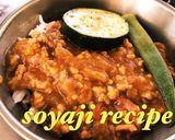 手軽にキーマカレーを食べましょう作り方1写真