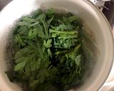 大人副菜☆春菊ともやしのキムチ和え♪作り方3写真