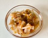 搾菜で簡単【大葉ザーサイ混ぜご飯】作り方1写真