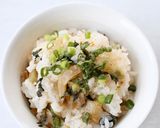 搾菜で簡単【大葉ザーサイ混ぜご飯】作り方3写真