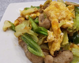 朝食に♪卵とウインナーの野菜炒め☆作り方6写真