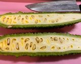 ゴーヤーチャンプルー　かつおダシ味作り方1写真