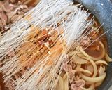 牛肉と新玉ねぎの春雨チャプチェ作り方3写真