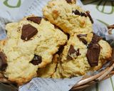 サクほろ♪スタバ風チョコスコーン作り方12写真