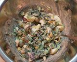 豆と野菜の卵サラダon雑穀トースト作り方2写真