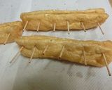 源氏パイ風♪油揚げのマヨチーズロール焼き作り方4写真