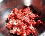 牛切り落とし肉と白菜のすきやき風作り方2写真