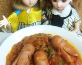 リカちゃん♡ソーセージンラタトゥイユ風作り方18写真