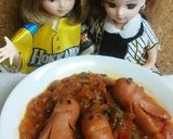リカちゃん♡ソーセージンラタトゥイユ風作り方19写真