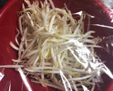 簡単！レンジだけで豆苗ともやしの豚肉蒸し作り方1写真