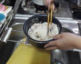 貧乏人のうなぎ風炊き込みご飯作り方1写真