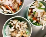 全てレンジ根菜カニカマ春雨の旨煮サラダ風作り方10写真