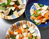 全てレンジ根菜カニカマ春雨の旨煮サラダ風作り方11写真