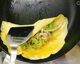キャベツと卵のお好み焼き風作り方4写真