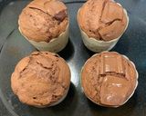 混ぜるだけ！濃厚チョコマフィン作り方8写真