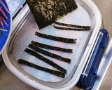 海苔だけ頑張ろう、簡単ブランコ弁当♪作り方4写真