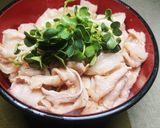 超簡単！胡麻ドレ＆豚バラDE豚しゃぶ丼♪作り方5写真