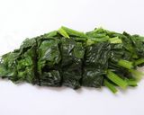 レンジ☆ほうれん草とカニカマの酢みそ和え作り方8写真