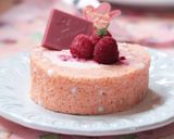 ルビーチョコのガナッシュ・ロールケーキ♡作り方37写真