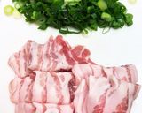 スーパー大麦入りかき玉肉うどん作り方2写真