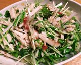 水菜と長芋の梅さっぱりサラダ作り方3写真
