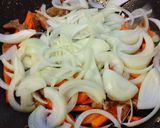 豚タン細切り野菜炒め。作り方4写真