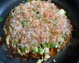 メンタイモチーズお好み焼き作り方9写真