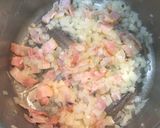 押し麦と豆のトマト煮作り方4写真