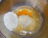 キムチーズお好み焼き作り方1写真