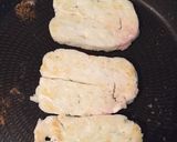 ビーツ アボカド ハルミチーズトースト作り方3写真