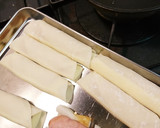 ウインナーちくわ巻き・餃子皮巻き作り方4写真