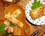 ウインナーちくわ巻き・餃子皮巻き作り方6写真