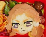 鬼滅の刃♪キャラ弁♪錆兎ぺたん娘Vr♪作り方10写真
