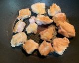 鶏もも肉とキャベツのバター醤油炒め作り方4写真