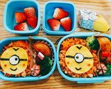 ミニオン＊キャラ弁＊弁当＊幼稚園作り方5写真