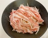 レンチン5分！無限に食べれる豚バラもやし作り方1写真