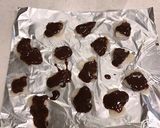 レンジとトースターで、チョコもち煎餅作り方3写真