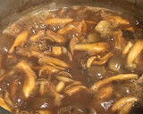免疫力♡ダイエット♡舞茸入キノコ赤味噌煮作り方4写真