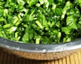 大根葉の冷凍(おにぎり用)作り方3写真