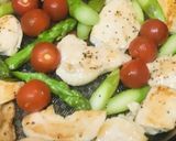 鶏むね肉とアスパラのマヨソテー作り方2写真