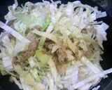 ラー油が決め手☆豚キャベツ炒め作り方3写真