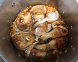 コック　オ　ヴァン(鶏の赤ワイン煮込み)作り方5写真