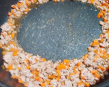 【出稼ぎメシ】有り合わせ野菜の納豆丼作り方2写真